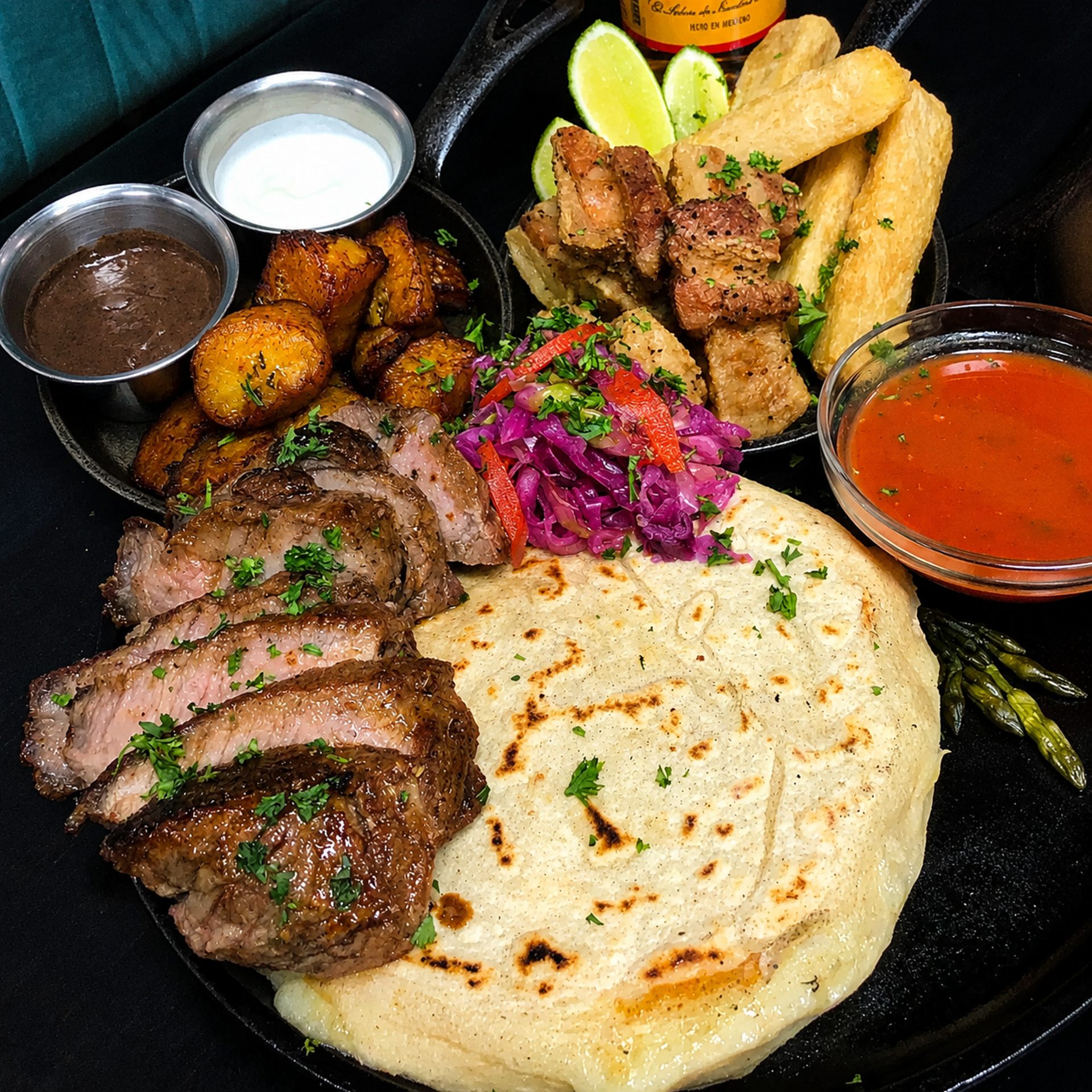 A complete Latin feast