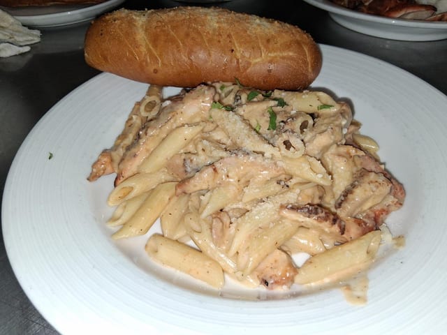 Chicken Chipotle Alfredo.