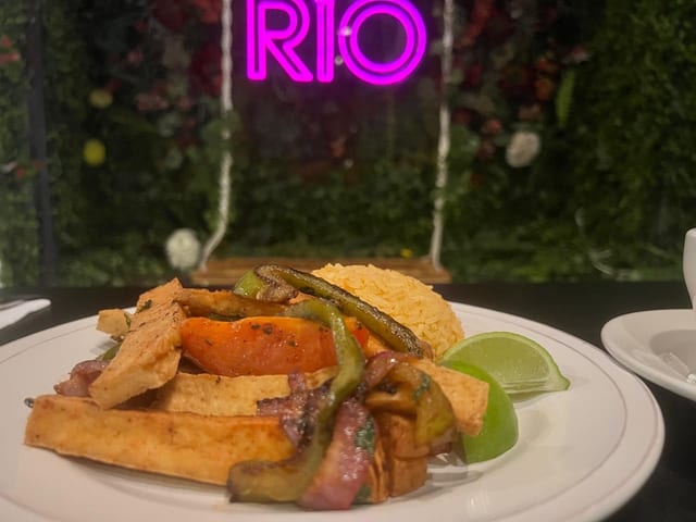 Tofu Fajitas.