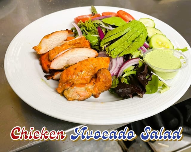 Chicken Avocado Salad.