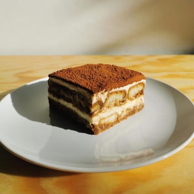 Tiramisu Slice.