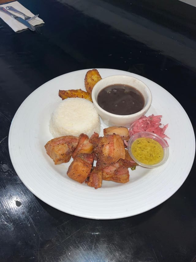 Chicharron Plate.
