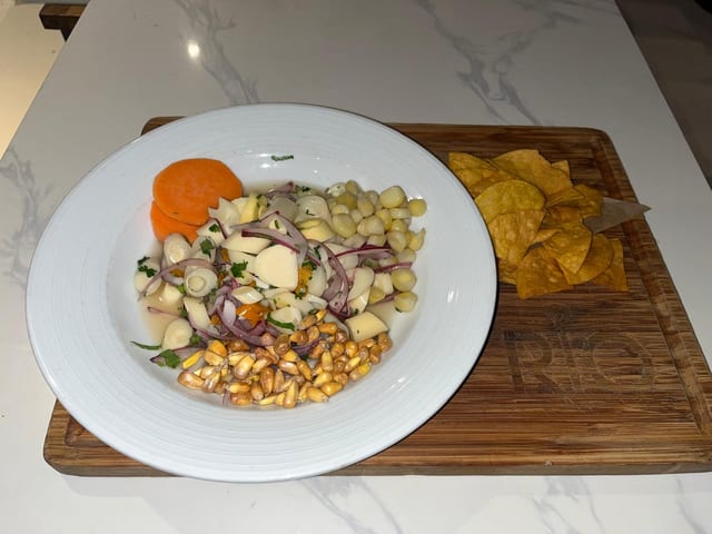 Vegan Peruvian Ceviche.