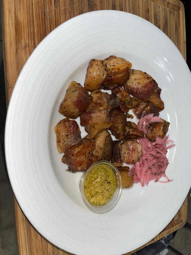 1 Lb Pork Belly.