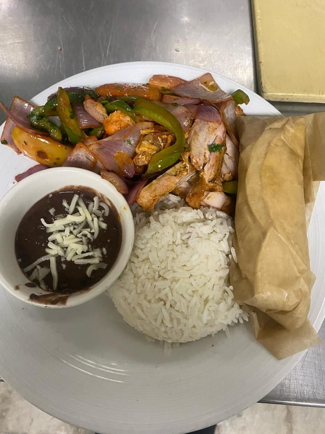 Chicken Fajitas.