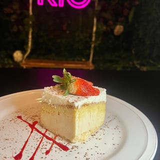 Tres Leches Cake Slice