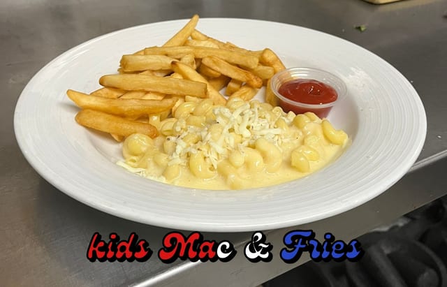 Kids Mac & Fries.