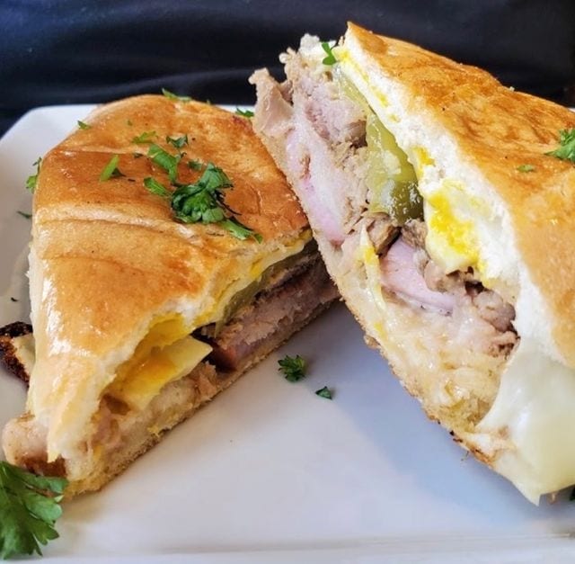 World Famous Cuban Sandwich.