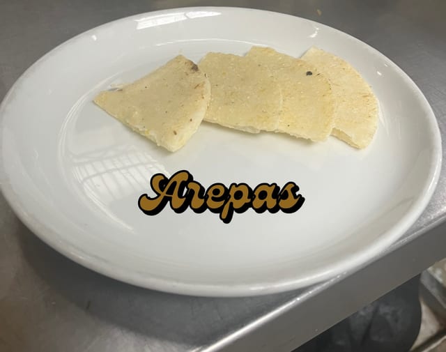 Arepas.