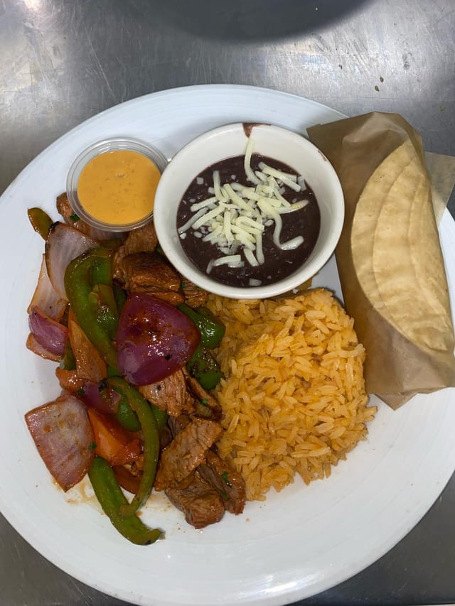Steak Fajitas.